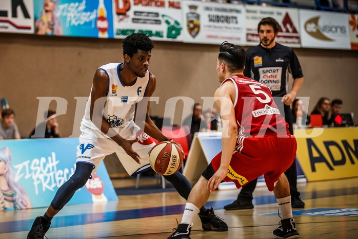 Basketball, ABL 2018/19, Playoff VF Spiel 2, Oberwart Gunners, BC Vienna, Dwane Miner (6)
