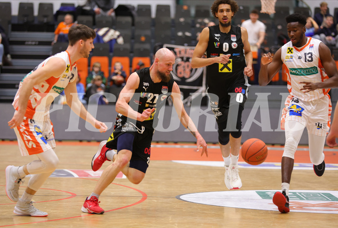 Basketball Superliga 2022/23, 8.Plazierungsrunde Klosterneuburg Dukes vs. Flyers Wels


