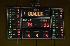 Basketball Superliga 2021/22, Grunddurchgang 14. Runde Flyers Wels vs. GGMT Vienna
