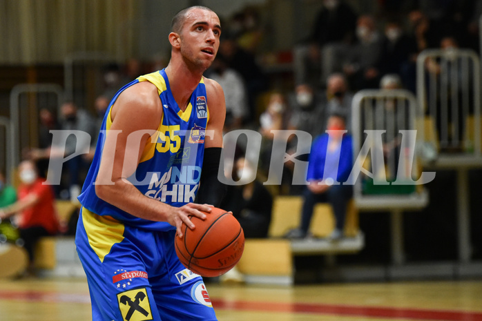 Basketball Superliga 2021/22, Grunddurchgang 16. Runde Flyers Wels vs. SKN St. Pölten
