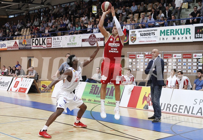 Basketball ABL 2015/16 Playoff Halbfinale Spiel 1  Oberwart Gunners vs BC Vienna