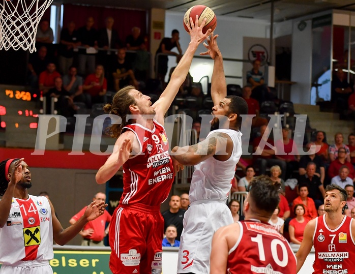 Basketball ABL 2017/18 PlayOff VF1 Flyers Wels vs BC Vienna