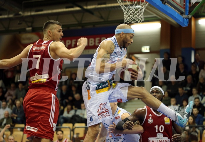 Basketball ABL 2015/16 Grunddurchgang 24.Runde Kapfenberg Bulls vs BC Vienna
