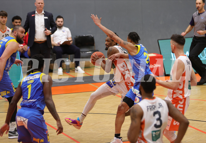 Basketball Superliga 2022/23, 1.Plazierungsrunde Klosterneuburg Dukes vs. SKN St.Pölten