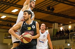 Basketball, 2.Bundesliga, Grunddurchgang 11.Runde, Mattersburg Rocks, Wörthersee Piraten, Marinko Nakic (19)