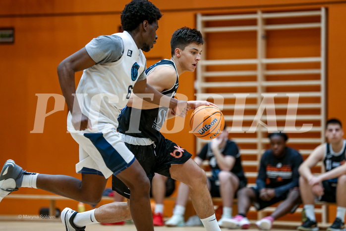 26.01.2025 Österreichischer Basketballverband 2024/25, SLMU19, Vienna Timberwolves vs. Basket Dukes