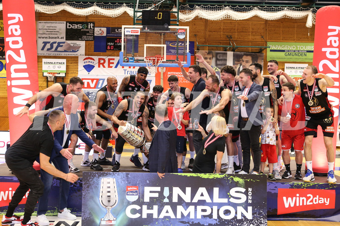 Basketball Superliga 2021/22, Finale Spiel 4 Gmunden Swans vs. BC Vienna