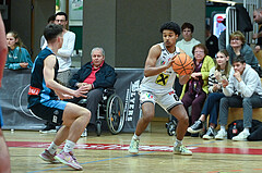 Basketball, Superliga 2023/24, Grunddurchgang 22. Runde, Flyers Wels vs. Vienna Timberwolves,
