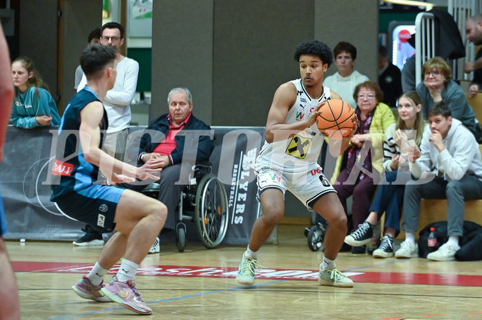 Basketball, Superliga 2023/24, Grunddurchgang 22. Runde, Flyers Wels vs. Vienna Timberwolves,

