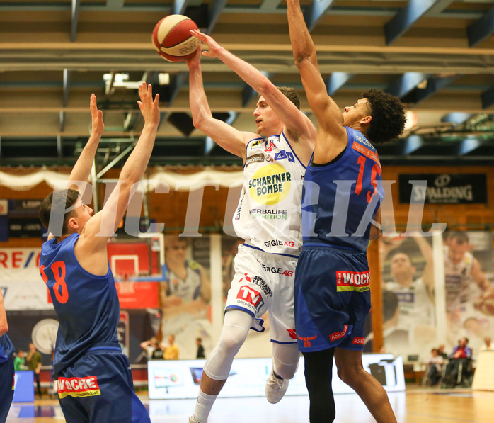 Basketball Superliga 2019/20,  4.Plazierungsrunde Gmunden Swans vs. Kapfenberg Bulls


