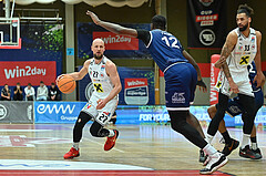 Basketball, Superliga 2024/25, Grunddurchgang 17.Runde, Flyers Wels vs. BBC Nord Dragonz,
