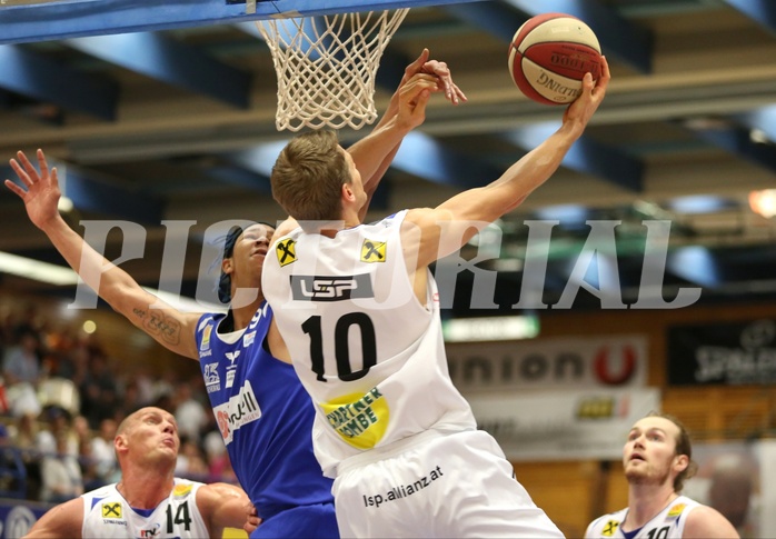 Basketball ABL 2015/16 Playoff Viertelfinale Spiel 4 Gmunden Swans vs. Oberwart Gunners


