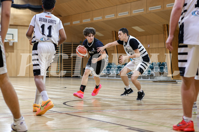 22.03.2025 Österreichischer Basketballverband 2024/25, SLMU14, Vienna Giants vs. BBC Nord Dragonz 