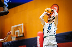 Basketball, Win2Day Superliga 2023/24, 3. Qualifikationsrunde, Vienna Timberwolves, Kapfenberg Bulls, Oscar Schmit (36)