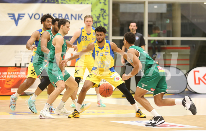 Basketball Superliga 2021/22, Grunddurchgang 9.Runde SKN St.Pölten vs. Kpafenberg Bulls