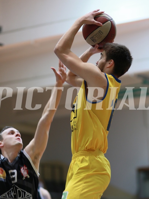 Basketball ABL 2016/17 Grunddurchgang 26.Runde UBSC Graz vs. Traiskirchen Lions