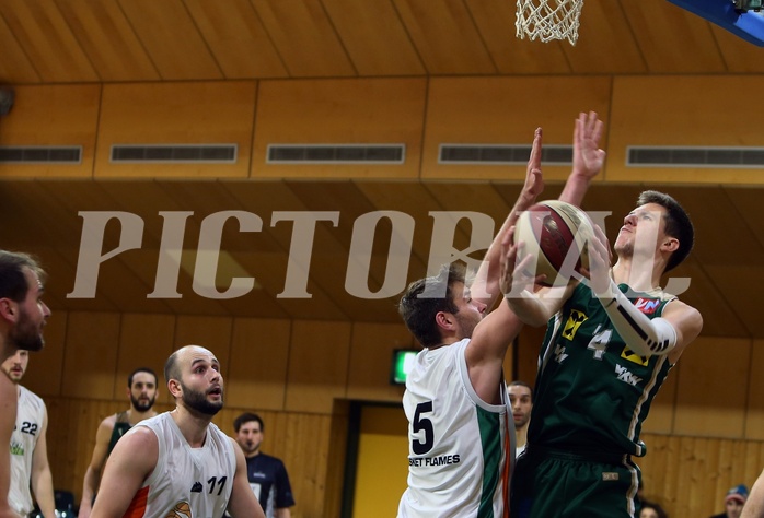Basketball 2.Bundesliga 2017/18, Grunddurchgang 15.Runde Basketflames vs. Dornbirn Lions