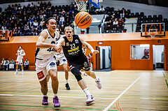 Basketball, Basketball Zweite Liga 2024/25, Grunddurchgang 11.Runde, Vienna Timberwolves, Mattersburg Rocks, Ivor Kuresevic (44), Asdren Drew Koka (22)