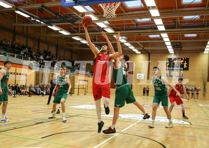 Basketball Zweite Liga 2021/22, Grunddurchgang 17.Runde Mistelbach Mustangs vs. Future Team Steiermark


