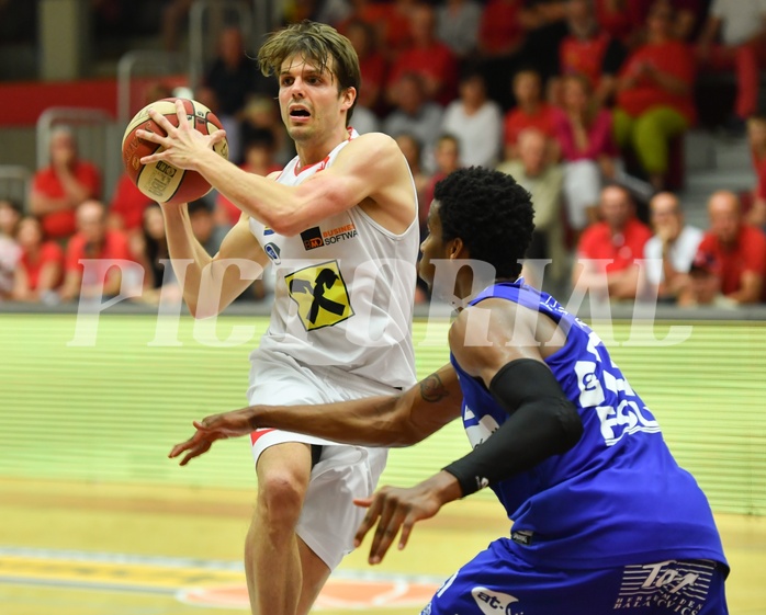 Basketball ABL 2016/17 Halbfinale Spiel 3 WBC Wels vs Gunners Oberwart