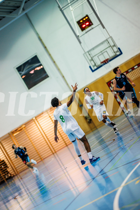 Basketball, Basketball Zweite Liga 2024/25, Grunddurchgang 13.Runde, UDW Alligators, Vienna Timberwolves, Steven Kaltenbrunner (8)