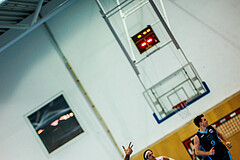 Basketball, Basketball Zweite Liga 2024/25, Grunddurchgang 13.Runde, UDW Alligators, Vienna Timberwolves, Steven Kaltenbrunner (8)