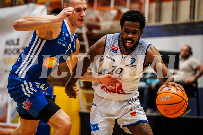Basketball, win2day Basketball Superliga 2024/25, Playoffs Finale 2. Spiel
, BBC Nord Dragonz, Oberwart Gunners, Austen Awosika (10)