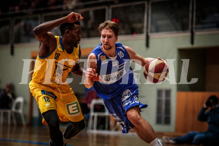 Basketball, ABL 2017/18, Grunddurchgang 29.Runde, UBSC Graz, Oberwart Gunners, Georg Wolf (10)