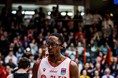 Basketball, Win2Day Superliga 2024/25, Grunddurchgang 15.Runde, Traiskirchen Lions, Fuerstenfeld Panthers, Nelson Haskin (21)