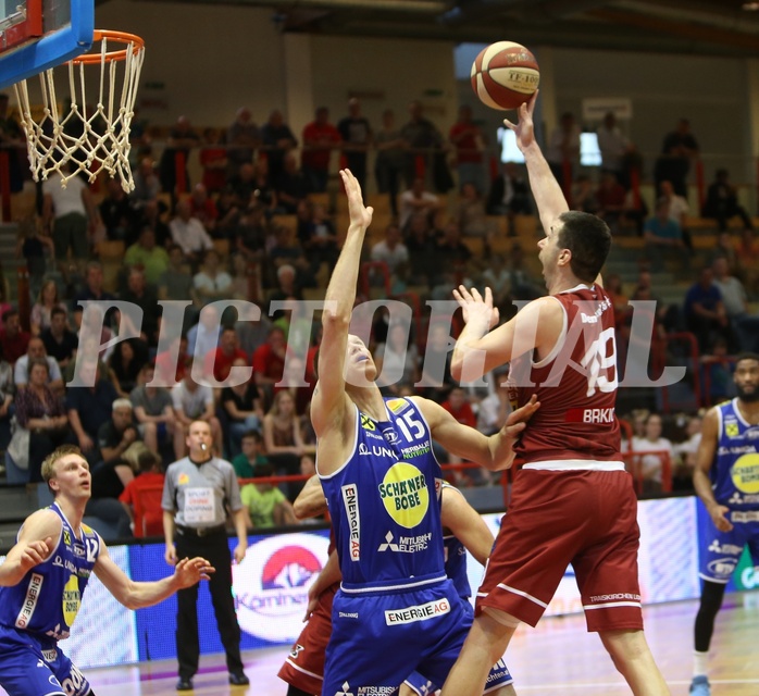 Basketball ABL 2017/18, Grunddurchgang 34.Runde Traiskirchen Lions vs. Gmunden Swans