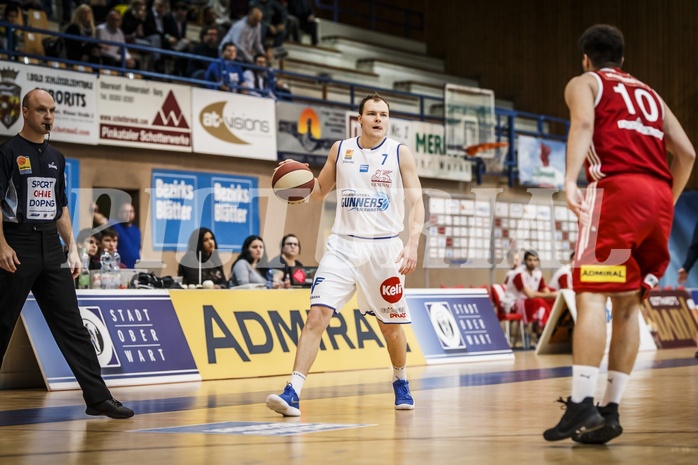 Basketball, ABL 2018/19, Grunddurchgang 21.Runde, Oberwart Gunners, BC Vienna, Sebastian Käferle (7)