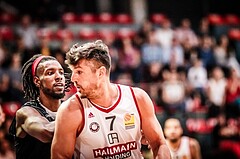 Basketball, ABL 2017/18, Playoff VF Spiel 2, BC Vienna, WBC Wels, Stjepan Stazic (7)