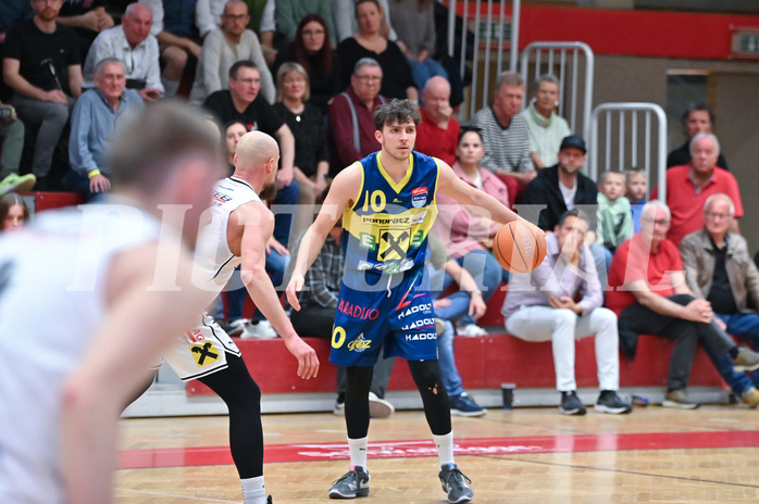Basketball, Superliga 2024/25, 9. Plazierungsrunde, Flyers Wels vs. UBSC Graz,