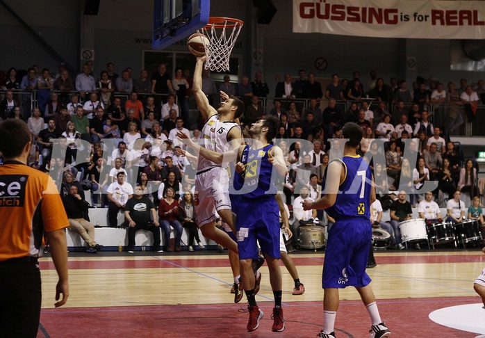 Basketball ABL 2015/16 Grunddurchgang 9.Runde  Güssing Knights vs UBSC Graz
