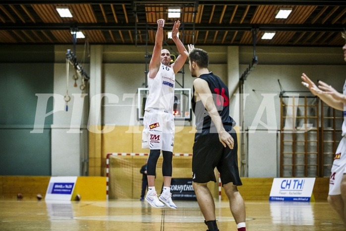 Basketball, 2.Bundesliga, Grunddurchgang 5.Runde, Mattersburg Rocks, Mistelbach Mustangs, Corey HALETT (16)