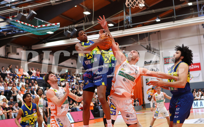 Basketball Superliga 2023/24, Playoff, Semifinale Spiel 1 Klosterneuburg Dukes vs. UBSC Graz


