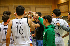 01.12.2024 Basketball Zweite Liga 2024/25, Grunddurchgang  10.Runde Vienna United vs. Union Deutsch Wagram Aligators

