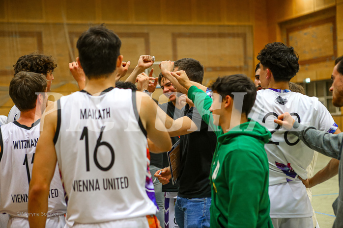 01.12.2024 Basketball Zweite Liga 2024/25, Grunddurchgang  10.Runde Vienna United vs. Union Deutsch Wagram Aligators