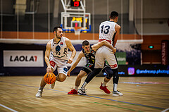 Basketball, Basketball Austria Cup 2023/24, Achtelfinale Spiel 2, Vienna Timberwolves, Flyers Wels, Jakob Szkutta (10)