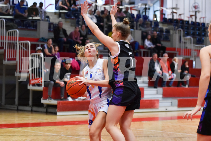 Basketball Superliga 2022/23, Grunddurchgang 4.Runde,DBB LZ OÖ vs Vienna United Women
