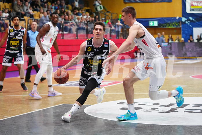 Win2day Basketball Superliga 2022/23, Playoff, Viertelfinale Spiel 2, Kapfenberg vs. Gmunden
