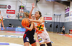 Basketball Damen Superliga 2023/24, Grunddurchgang Spiel 4 BK Duchess Klosterneuburg vs. SKN St.Pölten


