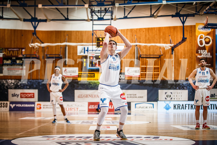 Basketball, bet-at-home Basketball Superliga 2021/22, Grunddurchgang Runde 14, Oberwart Gunners, Vienna D.C. Timberwolves, Tyler Creammer (10) Basketball, bet-at-home Basketball Superliga 2021/22, Grunddurchgang Runde 14, Oberwart Gunners, Vienna D.C. Timberwolves, Tyler Creammer (10)