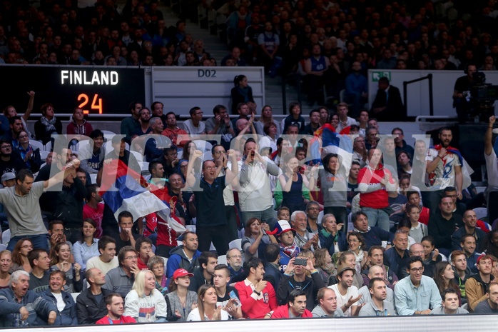 Basketball Eurobasket 2015  Team Serbia vs. Team Finland


