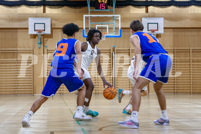 12.01.2025 Österreichischer Basketballverband 2024/25, SLMU19, Basket Flames WAT vs. BBU Salzburg 12.01.2025 Österreichischer Basketballverband 2024/25, SLMU19, Basket Flames WAT vs. BBU Salzburg