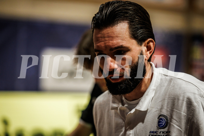 Basketball, win2day Basketball Superliga 2024/25, Grunddurchgang Runde 18, BBC Nord Dragonz, Gmunden Swans, Felix Jambor (Head Coach)