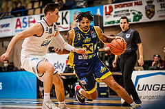 Basketball, bet-at-home Basketball Superliga 2021/22, Grunddurchgang Runde 12, Oberwart Gunners, UBSC Graz, Randy Haynes (3)