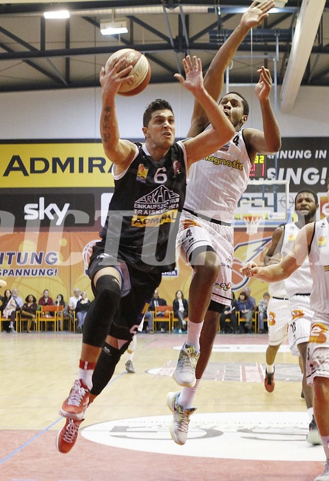 Basketball ABL 2015/16 Grunddurchgang 15.Runde  Güssing Knights vs Traiskirchen Lions
