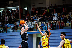 Basketball, Basketball Zweite Liga 2024/25, Grunddurchgang 19.Runde, Traiskirchen Lions NexGen, Wörthersee Piraten, Lukas Simoner (3)