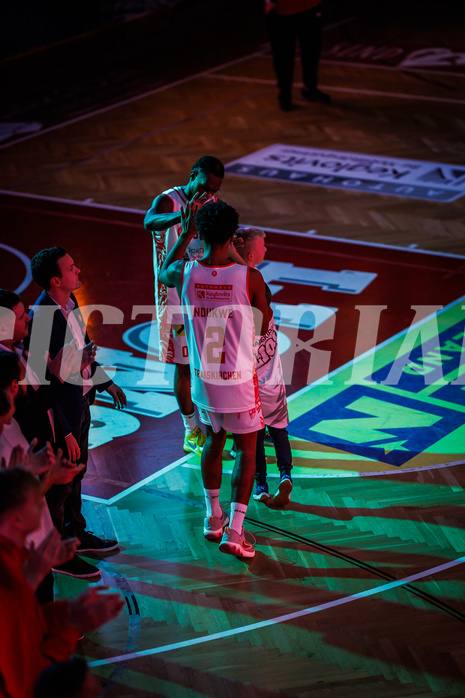 Basketball, Win2Day Superliga 2024/25, Grunddurchgang 4.Runde, Traiskirchen Lions, St. Pölten, 